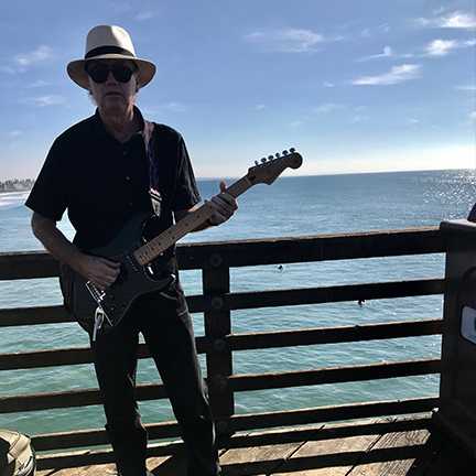Too Tall Tyler at the Oceanside, CA pier on 12/18/18